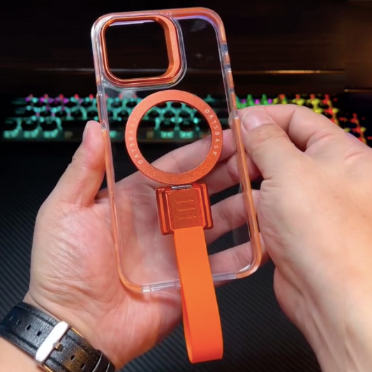 Striking Clear View Lanyard Bracket Case - iPhone