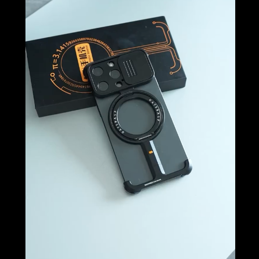 Ingenious Sliding Lens Frame Case - iPhone