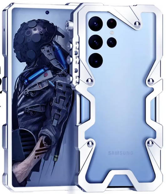 Armor Screw Metal Aluminum Shockproof Case-Samsung