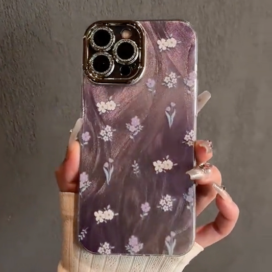 Elegant Floral Glow Phone Case