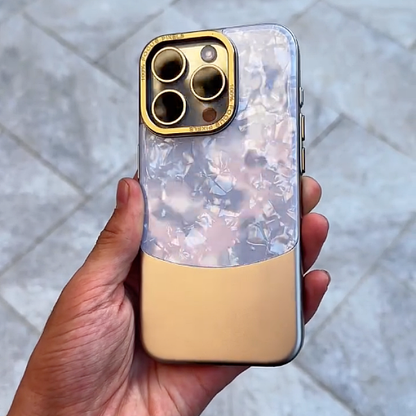 Elegant Mosaic Pattern Armor Case - iPhone