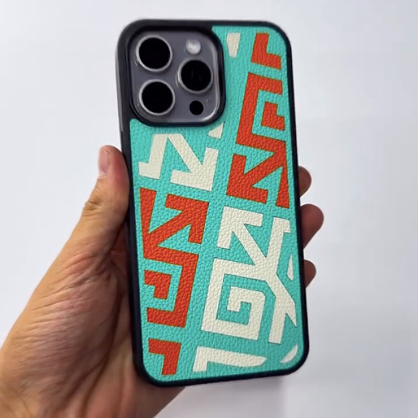 Vibrant Geometric Pattern Rugged Case - iPhone