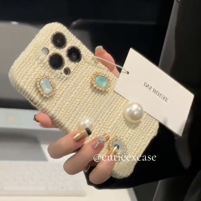 Pearl Radiance Woven Case