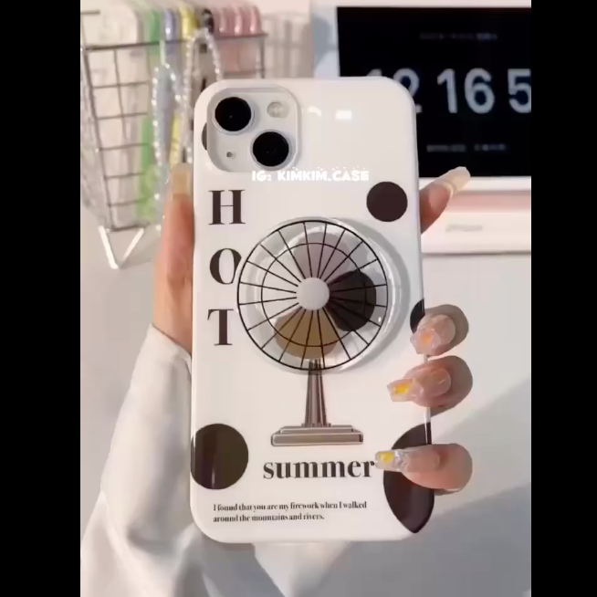 Vintage Fan Hot Summer Case - iPhone