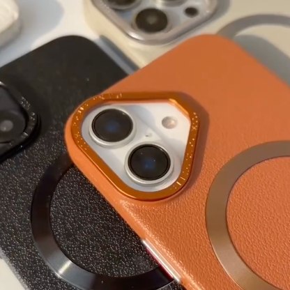 Refined Textured Leather Magsafe Case - iPhone