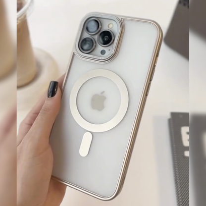 Sleek Magsafe Metal Camera Guard Case - iPhone
