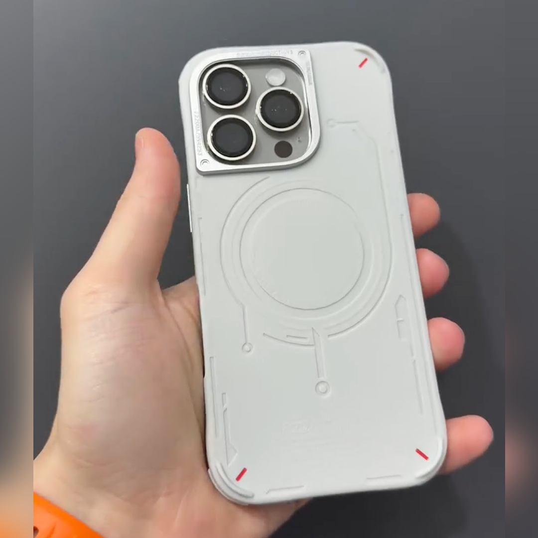 Minimalist Circuit Tech Shield Case - iPhone