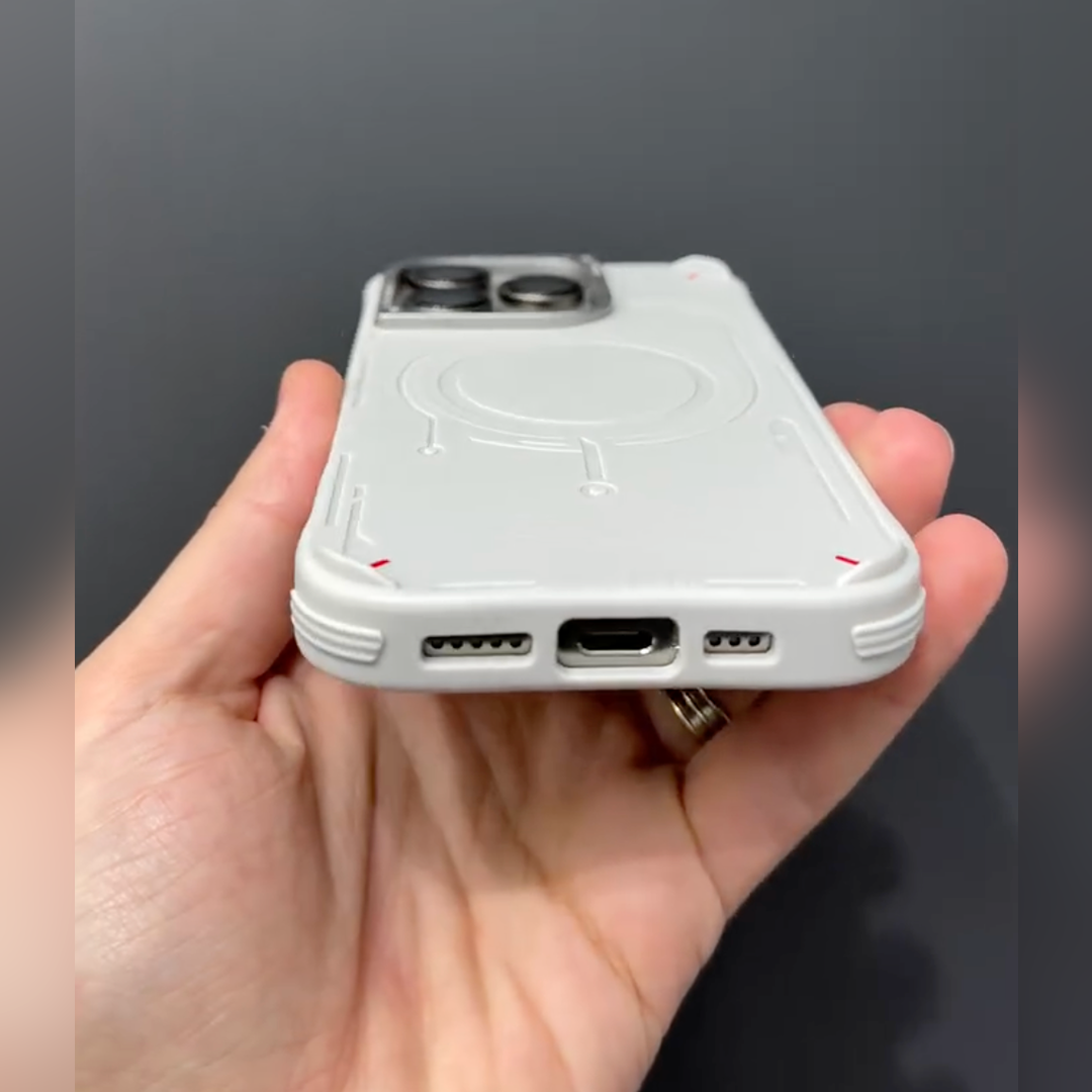 Minimalist Circuit Tech Shield Case - iPhone