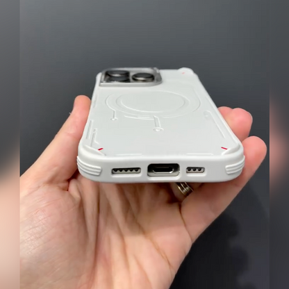 Minimalist Circuit Tech Shield Case - iPhone