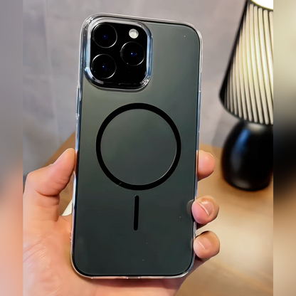 Glossy Magsafe Transparent Shield Case  - iPhone