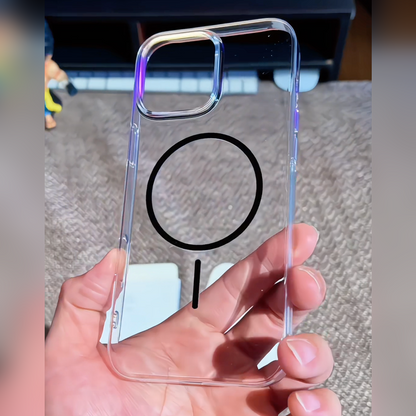 Glossy Magsafe Transparent Shield Case  - iPhone
