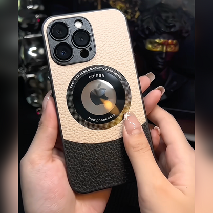 Elite Dual-Tone Leather MagSafe Case - iPhone