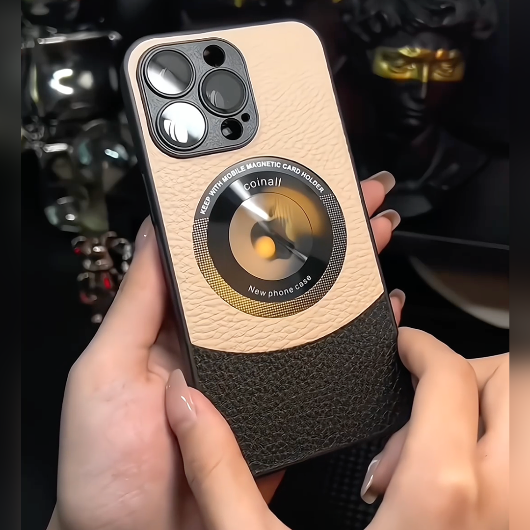 Elite Dual-Tone Leather MagSafe Case - iPhone