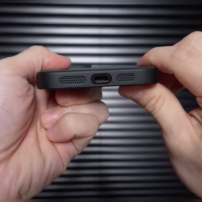 Majestic Flannel Leather Armor Case - iPhone