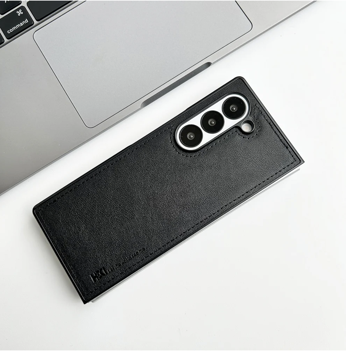 Galaxy Z Fold6 Premium PU Leather Slim Case