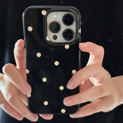 Minimalist Polka Dot Phone Case Suitable for iPhone