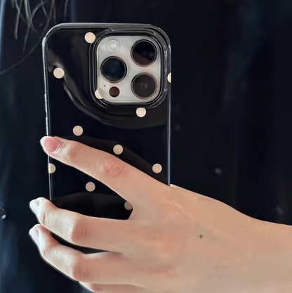 Minimalist Polka Dot Phone Case Suitable for iPhone