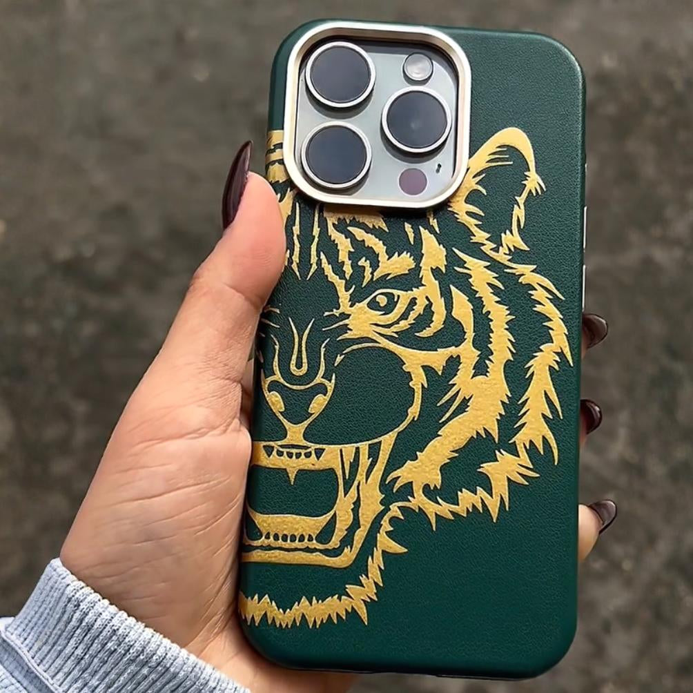 Golden Fury Tiger Armor Case