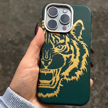 Golden Fury Tiger Armor Case