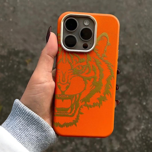 Golden Fury Tiger Armor Case