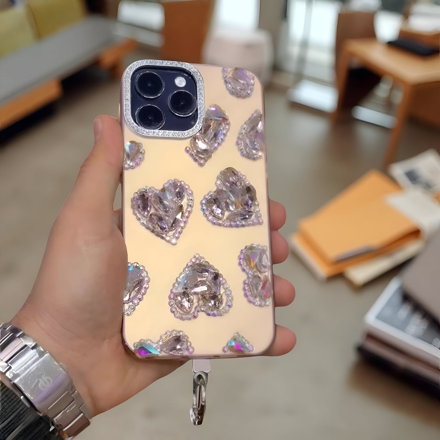 Heartstone Sparkle Luxury Case