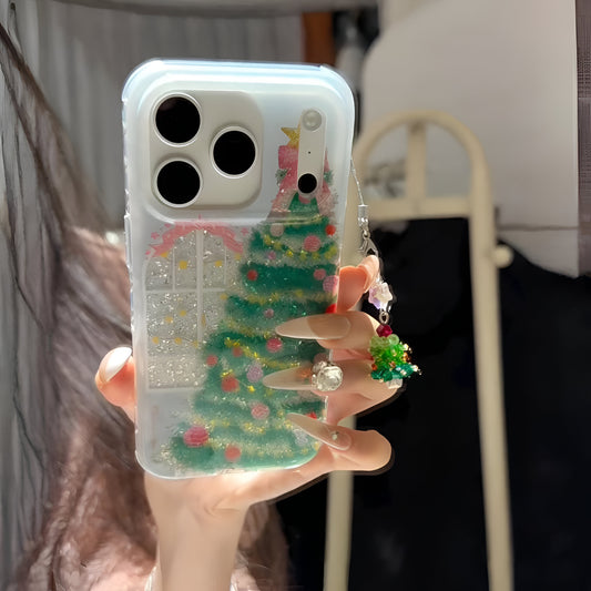 Festive Evergreen Sparkle Case