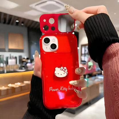 Playful Ruby Kitty Case