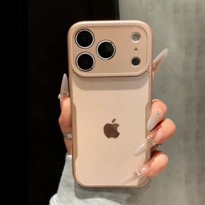 Pastel Silk Edge Diamond Rim Case