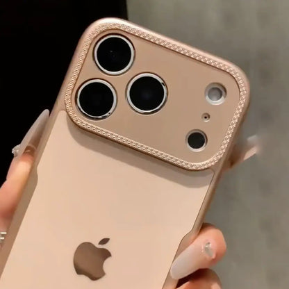 Pastel Silk Edge Diamond Rim Case