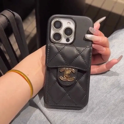 Quilted Old Money Wallet Case