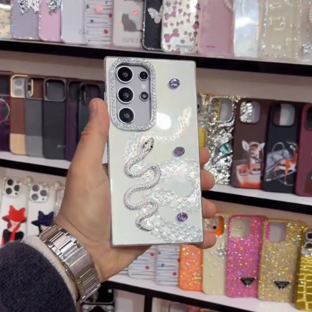 Venom Queen Rhinestone Phone Case - Samsung