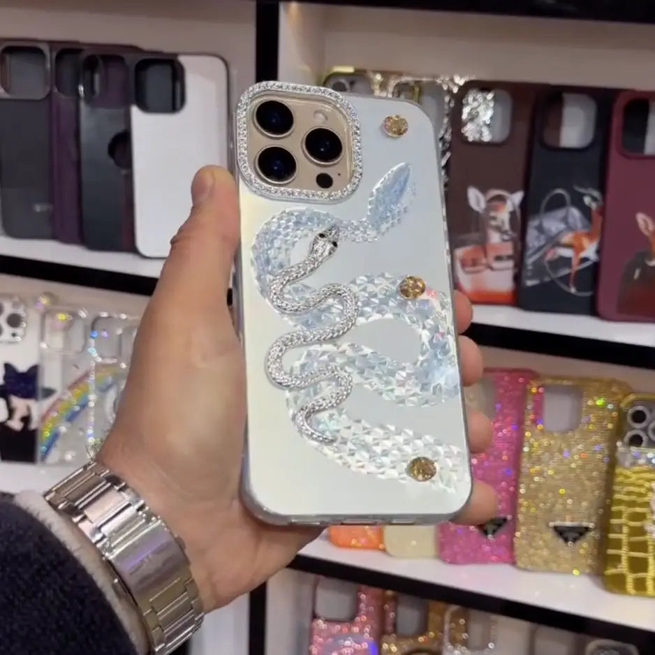 Venom Queen Rhinestone Phone Case