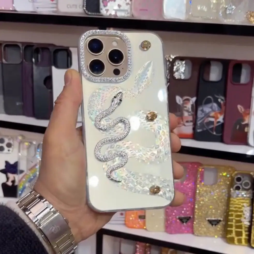 Venom Queen Rhinestone Phone Case