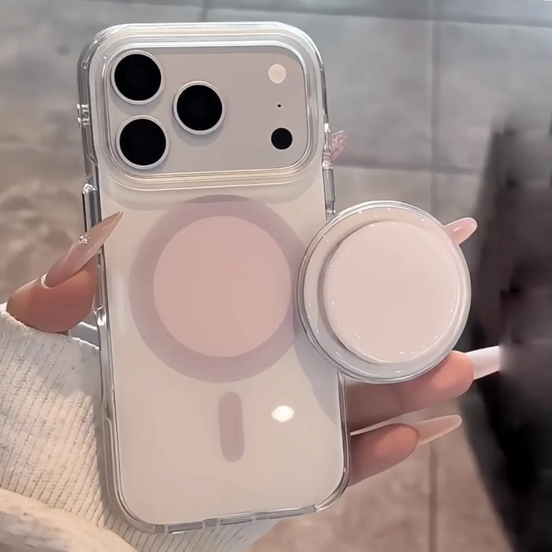 Blush Pop Magnetic Grip Case