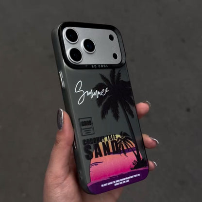 Coconut Tree Sunset Case