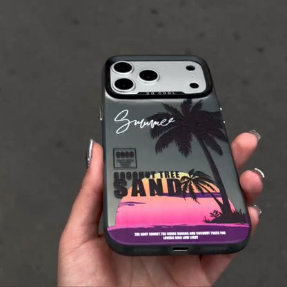 Coconut Tree Sunset Case