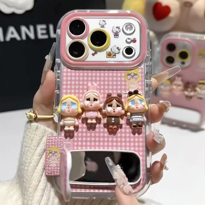 Adorable Doll Mirror Case