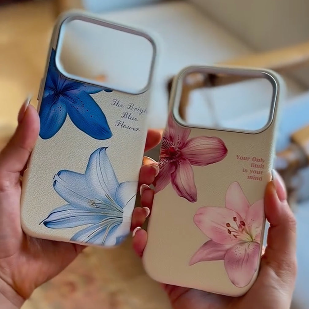 Floral Quote Aesthetic Case