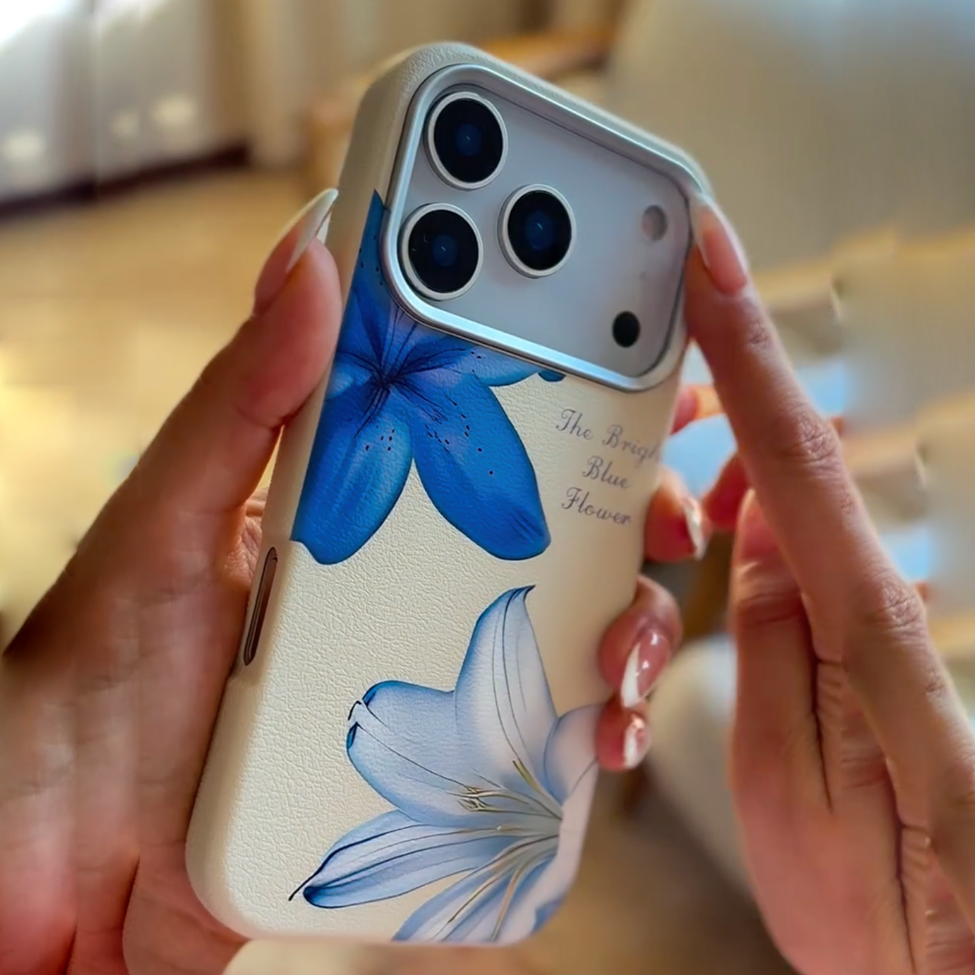 Floral Quote Aesthetic Case