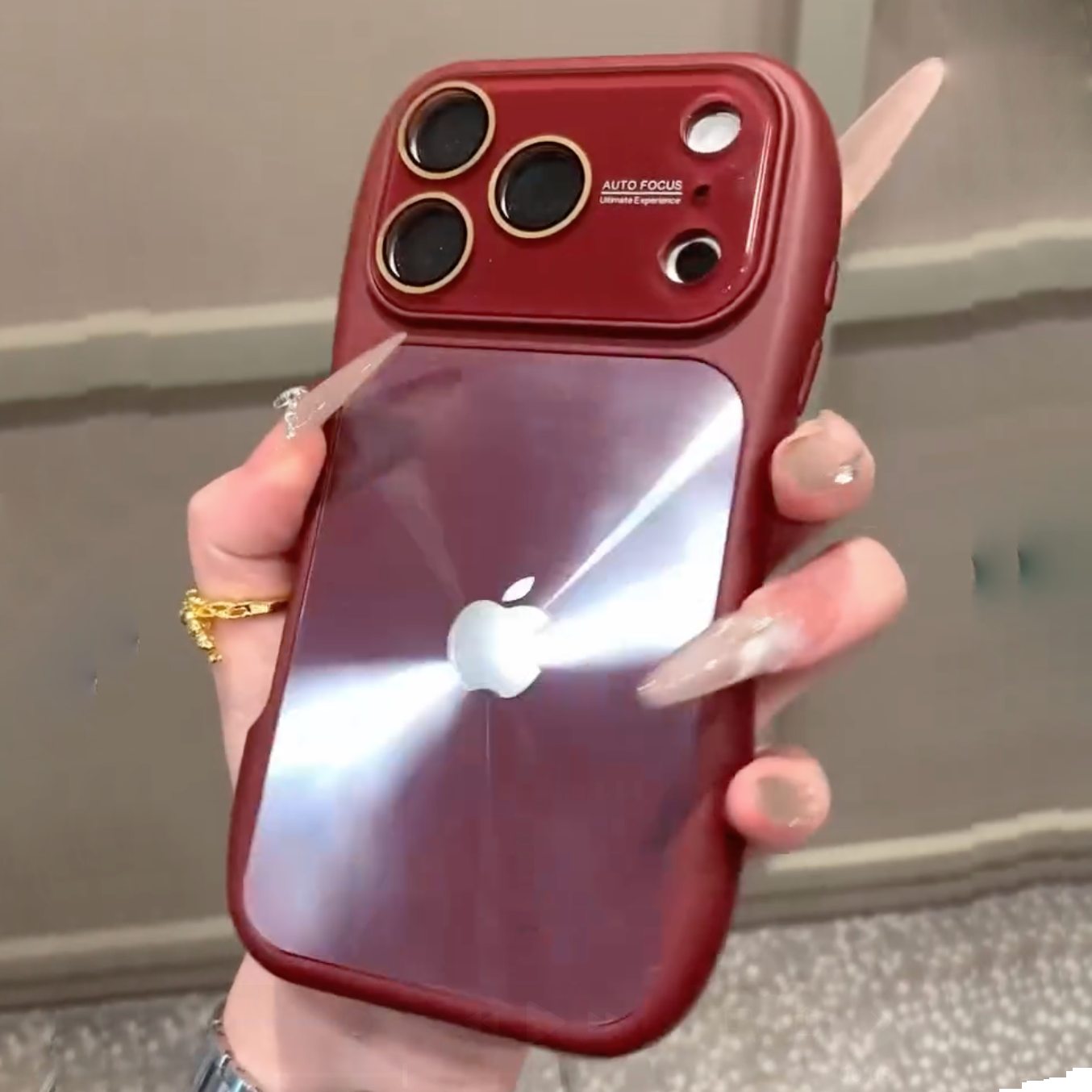 Ruby Glow Magnetic Case