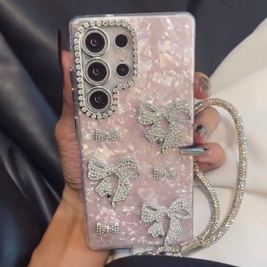 Diamond Ribbon Princess Luxe Case - Samsung