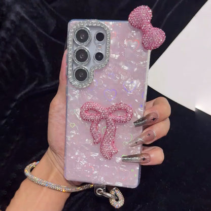 Glam Crystal Bow Case