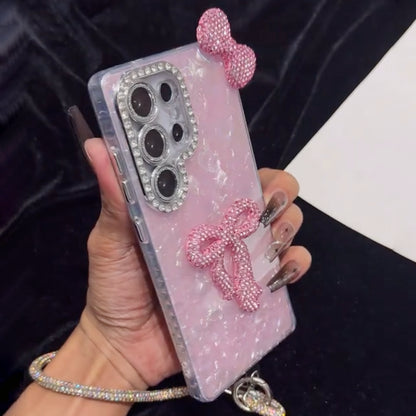 Glam Crystal Bow Case