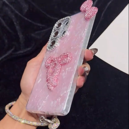 Glam Crystal Bow Case