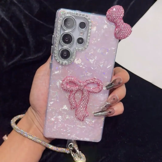 Glam Crystal Bow Case