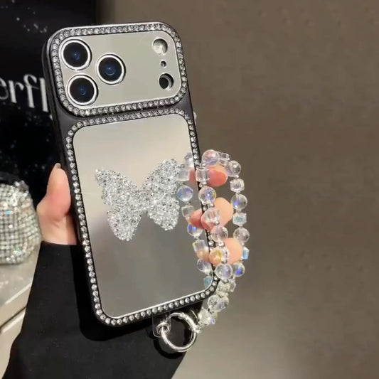 Crystal Sparkle Wing Mirror Case