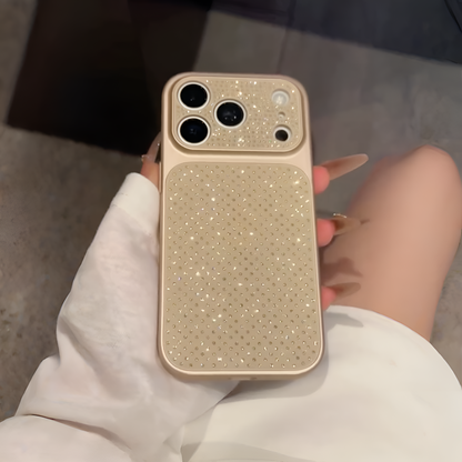 Shimmer Gold Beauty Glow Case