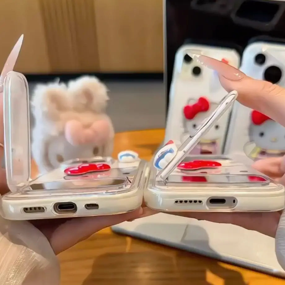 Adorable Kitty Mirror Bracket Case