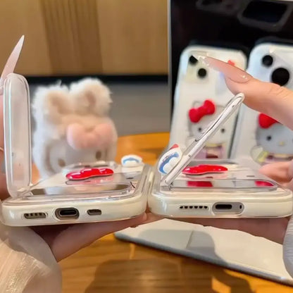 Adorable Kitty Mirror Bracket Case