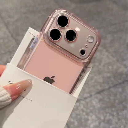 Minimal Blush Transparent Case